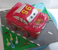 the cars cake (mc queent ) for Gee